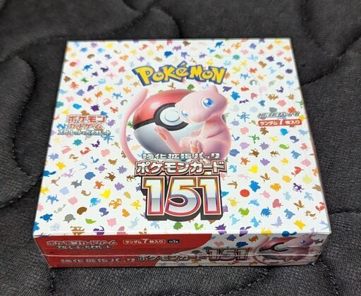 ポケモン151 box 未開封シュリンク付き