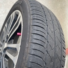 ダイハツ　タントカスタム純正ホイールタイヤ4本セット