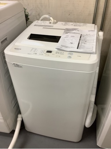 ＊【2023年製】MAXZEN マクスゼン 全自動電気洗濯機 洗濯機 5.0kg 取説付き 生活家電