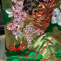 総刺繍打掛（衣桁付き）