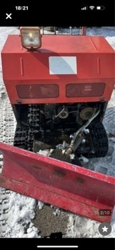 シバウラ除雪機作りかけ