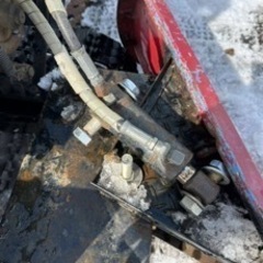 シバウラ除雪機作りかけ