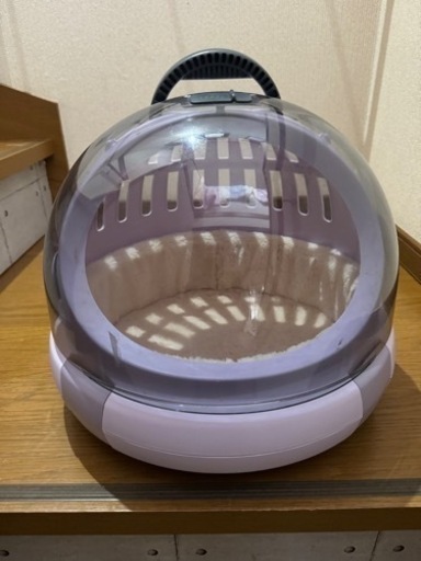 コロル おでかけネコベットM パープル　PU
