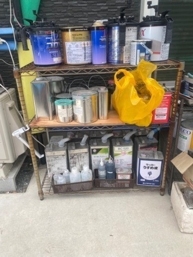 塗料色々　DIY