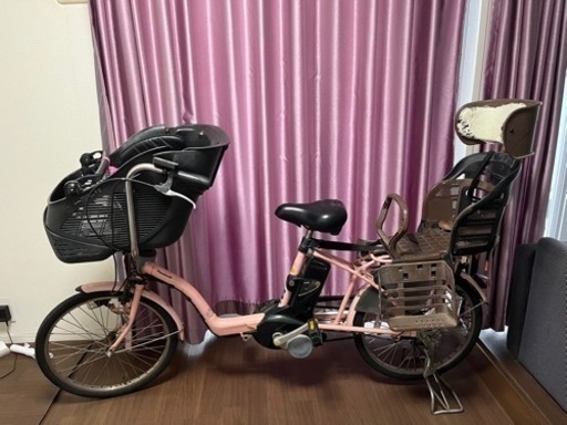 電動自転車　子供乗せ　Panasonic 20インチ　ギュットミニ　ピンク