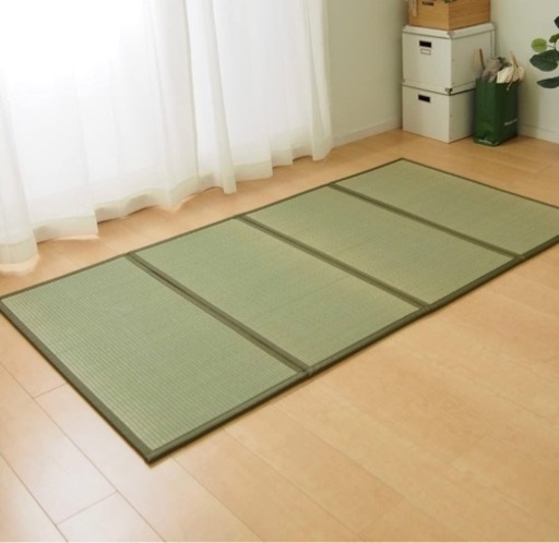 【新品】折りたためる畳　2個セット