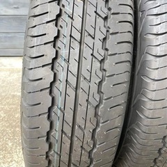 ジムニー　シエラ　新車外し　純正タイヤ　　195/80/15 ダンロップ　4本セット