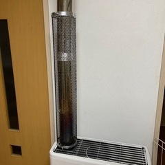 ［売約済みです］コロナ煙突式ストーブ(2020年製)　煙突、ストーブガード付き