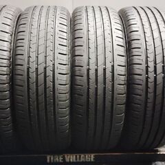 BS BRIDGESTONE ECOPIA NH100 215/60R16 16インチ 夏タイヤ 4本 21年製 バリ溝 マークX オデッセイ ヴェゼル等　(KTG027)