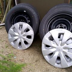 ほぼ新品タイヤホイール４本セット195/65r15