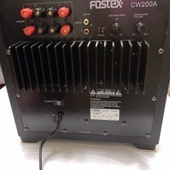 ★ FOSTEX フォステクス CW200A サブウーファー★