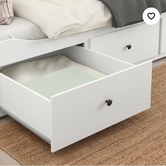 【お相手決まりました】HEMNES ヘムネス デイベッドフレーム