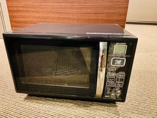 シャープ オーブンレンジ15L ブラック系 RE-S15F-B