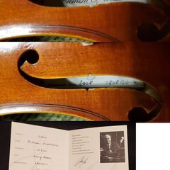 バイオリン（Violin）：クレメント＆ワイズ（Clement&Wise）2008年製-4/4サイズ