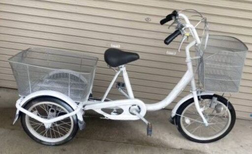 18インチ　3輪自転車　動作良好品　引取り：田川郡香春町