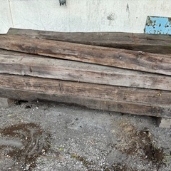 枕木あります。取引終了しました。