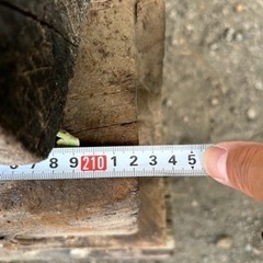 枕木あります。取引終了しました。