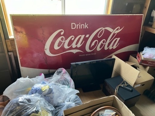 世田谷ベース　コカコーラ　レトロ看板　激レア　特大