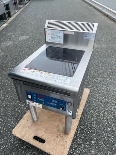 ■中古品 ニチワIH調理器 MIR-5L5 2015年 3相200V 450ｘ600ｘ570㎜ 動作問題なし■