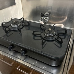 使用回数10回程度！都市ガス用ガスコンロ