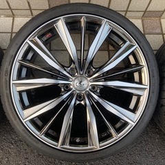 値下げしました　レオニス VX アルミホイール 4本セット 19インチ LEONIS VX