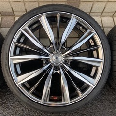 値下げしました　レオニス VX アルミホイール 4本セット 19インチ LEONIS VX