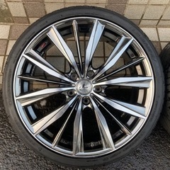 値下げしました　レオニス VX アルミホイール 4本セット 19インチ LEONIS VX