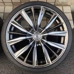 値下げしました　レオニス VX アルミホイール 4本セット 19インチ LEONIS VX