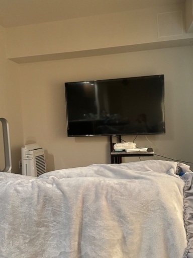大型テレビ、テレビ台