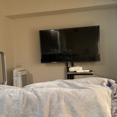 大型テレビ、テレビ台