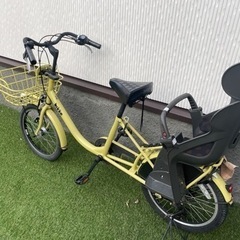 自転車　チャイルドシート付