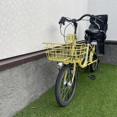 自転車　チャイルドシート付