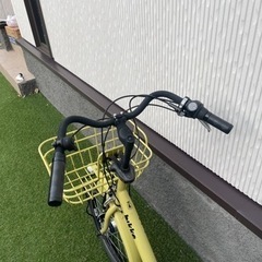 自転車　チャイルドシート付
