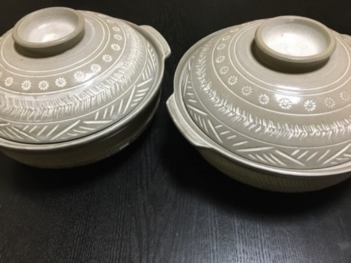 土鍋2個
