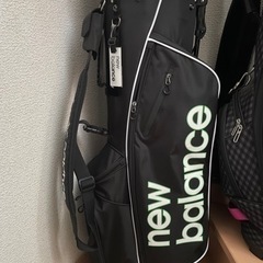 ニューバランス スタンド式 キャディーバック【ブラック】超美品