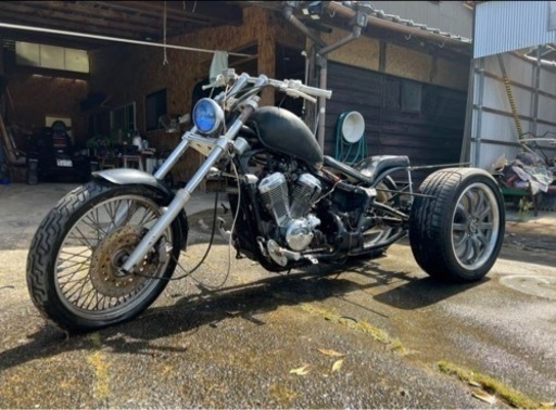 ホンダ スティード 400 現状渡 トライク　三輪 車検無 アメリカン　書類有