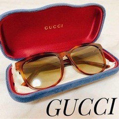 【美品】 GUCCI サングラス スター GGロゴ 人気モデル べっ甲柄
