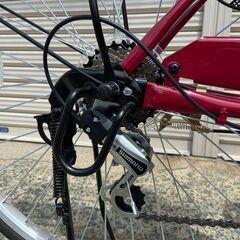 新品★未使用　ママチャリ 26インチ　シマノ製6段変速　ロゼ