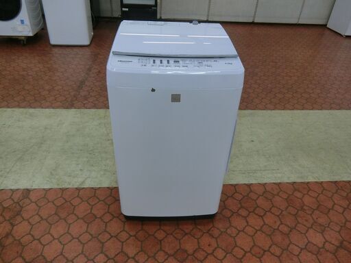 ID 198487　洗濯機4.5K　ハイセンス　２０１７年　HW-G45E4KW