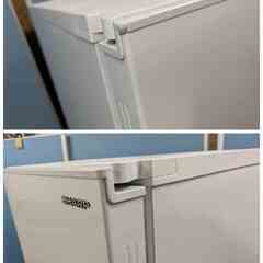 【高年式】 SHARP 2ドア冷凍冷蔵庫 152L 2023年製 SJ-D15J-W どっちもつけかえドア メガフリーザー LED照明