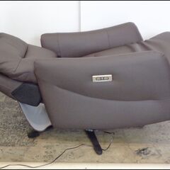 【￥35000-】美品◆ニトリ 電動リクライニングパーソナルチェア 2モーター LE01 ダークブラウン 回転式 USB電源