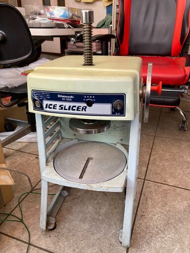 【初雪】HF-300S　氷削機　アイススライサー　業務用かき氷機【動作確認済】