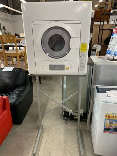 ★来店限定★　パナソニック 電気衣類乾燥機 NH-D503 2023年製 専用スタンドとセットで！