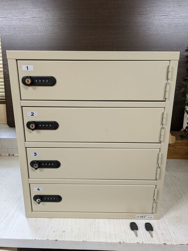 EIKO エーコー 貴重品保管庫 LK-308-4 22-048 ダイヤル式 リゼロ・ロック マスターキー付