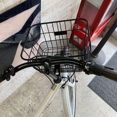 【愛品館江戸川店】アサヒ　27インチシティーサイクル　CASULY　ホワイト　ID:122-044401-007