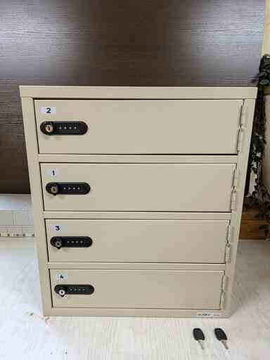 EIKO エーコー 貴重品保管庫 LK-308-4 22-046 ダイヤル式 リゼロ・ロック マスターキー付