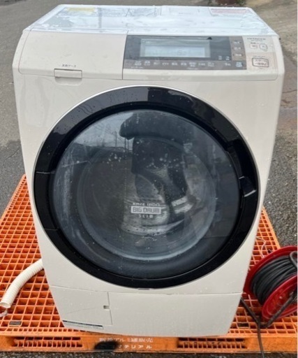 HITACHI ビックドラムドラム式洗濯機 BD-S8700L10kg/6kg