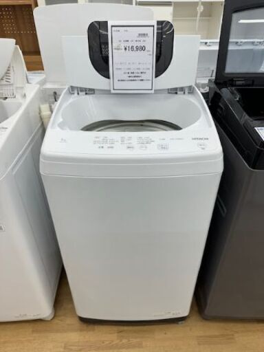 【ドリーム川西店御来店限定】 日立 洗濯機 NW-50G 5.0ｋｇ 2021年製 動作確認／クリーニング済み 【200146255601733】