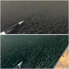 🔷🔶🔷WY13/19 USMハラー Haller テーブル ミーティング デスク オフィス オーク ダイニングテーブル ブラック 黒 W125cm ★直接引取歓迎〇　🔷🔶🔷