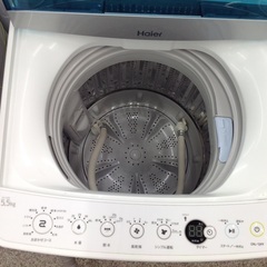 「ジモティー見た」で10％OFF！【5.5kg全自動洗濯機】5.5kg全自動洗濯機 Haier ﾊｲｱｰﾙ JW-C55A 5.5kg 2018年製:ホワイト✕ブルー